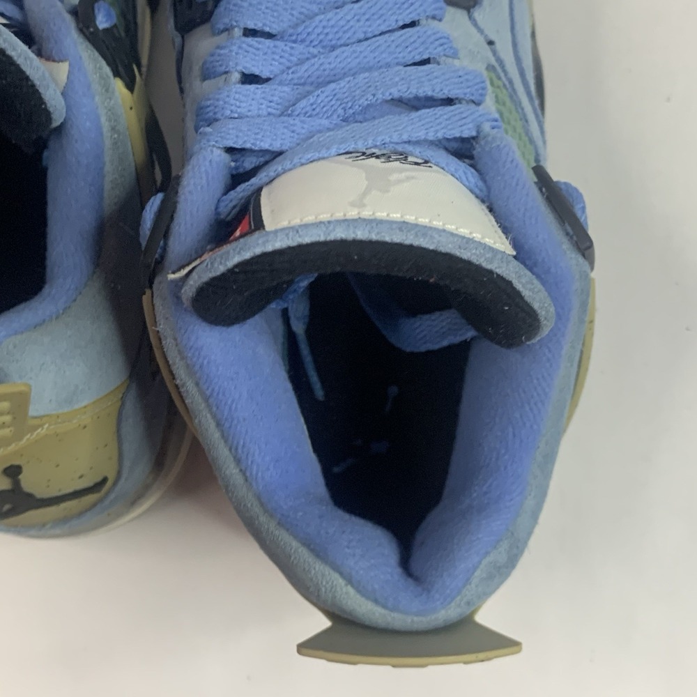 Jordan‎ 4 Retro 2021 University Blue 408452-400 Size 6Y With Box - Picture 9 of 14